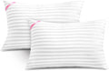 EIUE Throw Pillow Inserts, Machine Washable Pillows,Premium Polyester Fiber Fill for Sofa Bed & Decorative Cushions (White, 18x18inch)